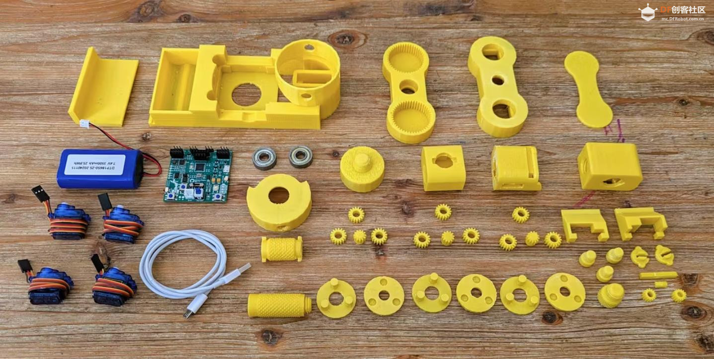 【Arduino 动手做】完全开源的Pedro 机器人图7