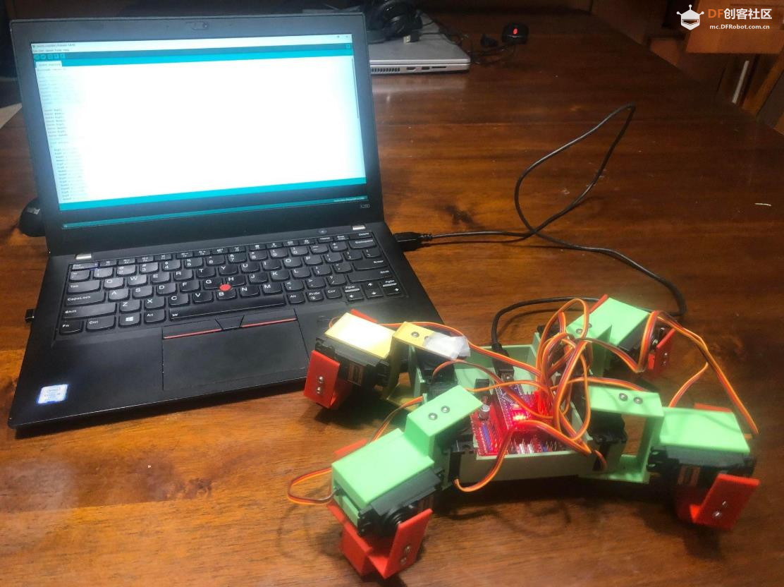 【Arduino 动手做】Arduino Nano 四足机器人图2