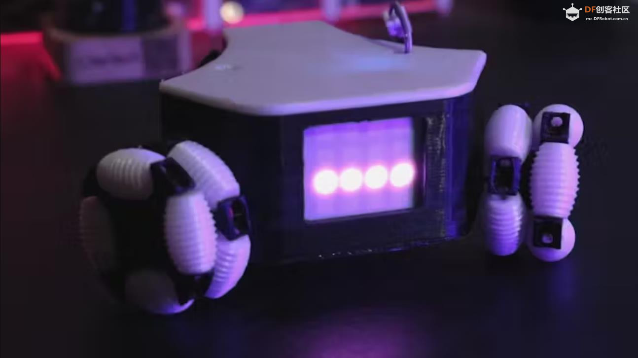 【Arduino 动手做】可以向任何方向移动的三轴麦轮机器人图1