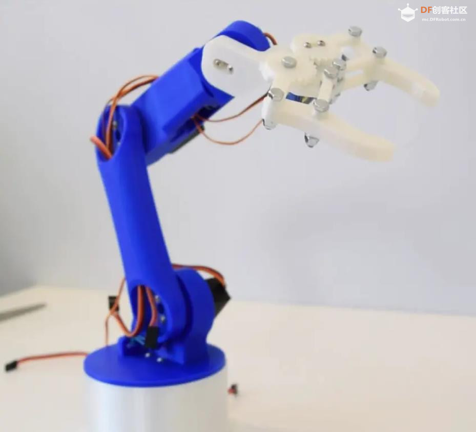 【Arduino 动手做】DIY Arduino 机器人手臂，带智能手机控制图6
