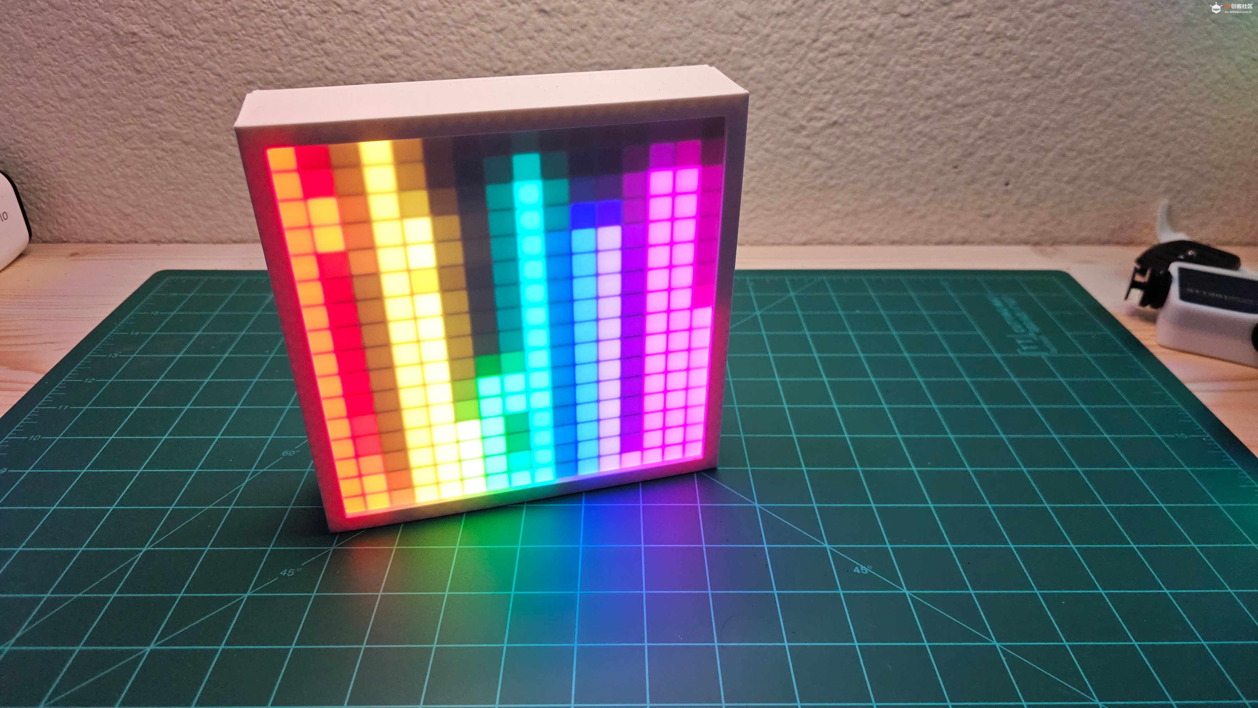 【Arduino 动手做】16x16 LED 矩阵设置带 WLED 和 ESP32图1