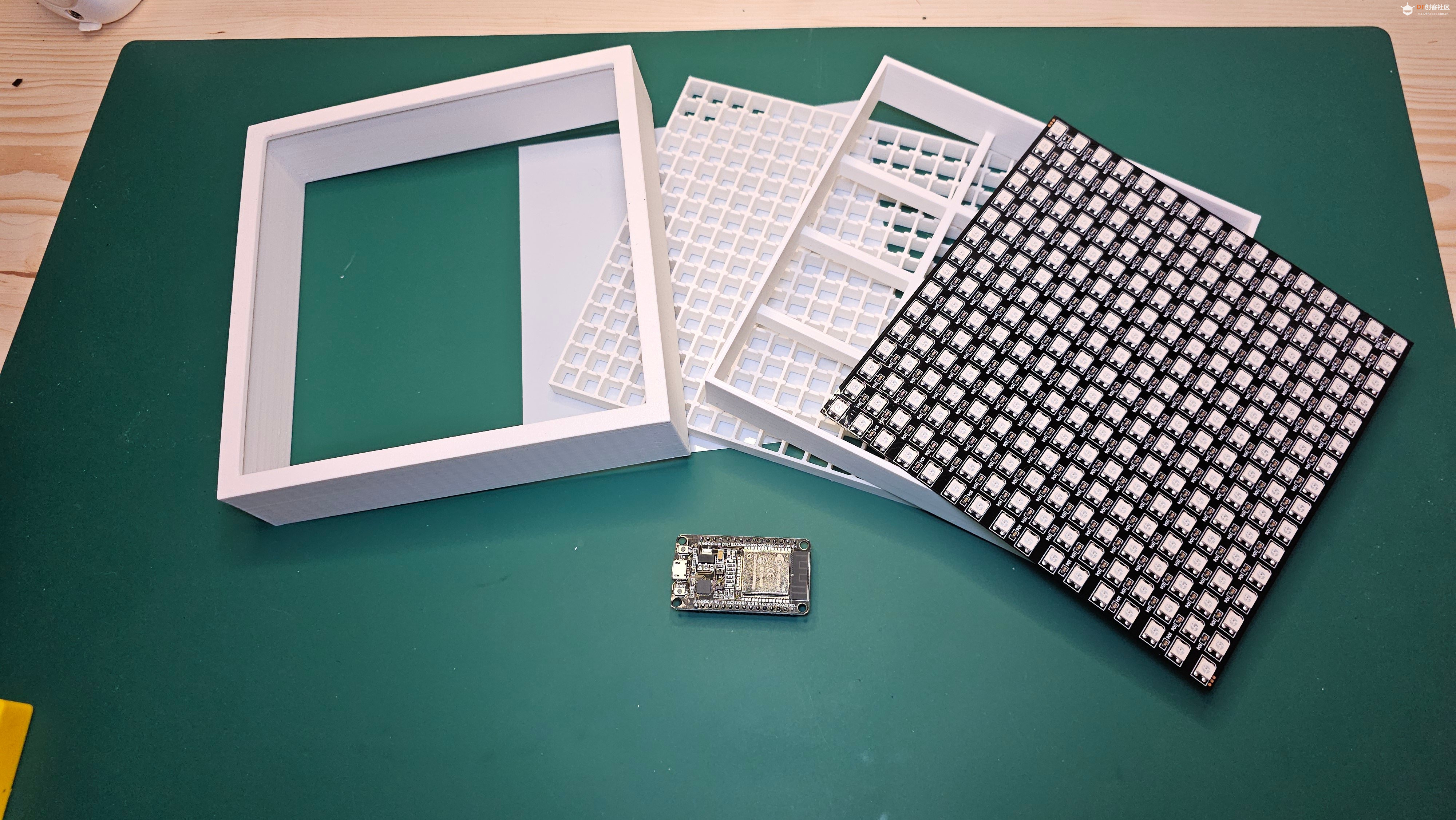 【Arduino 动手做】16x16 LED 矩阵设置带 WLED 和 ESP32图2