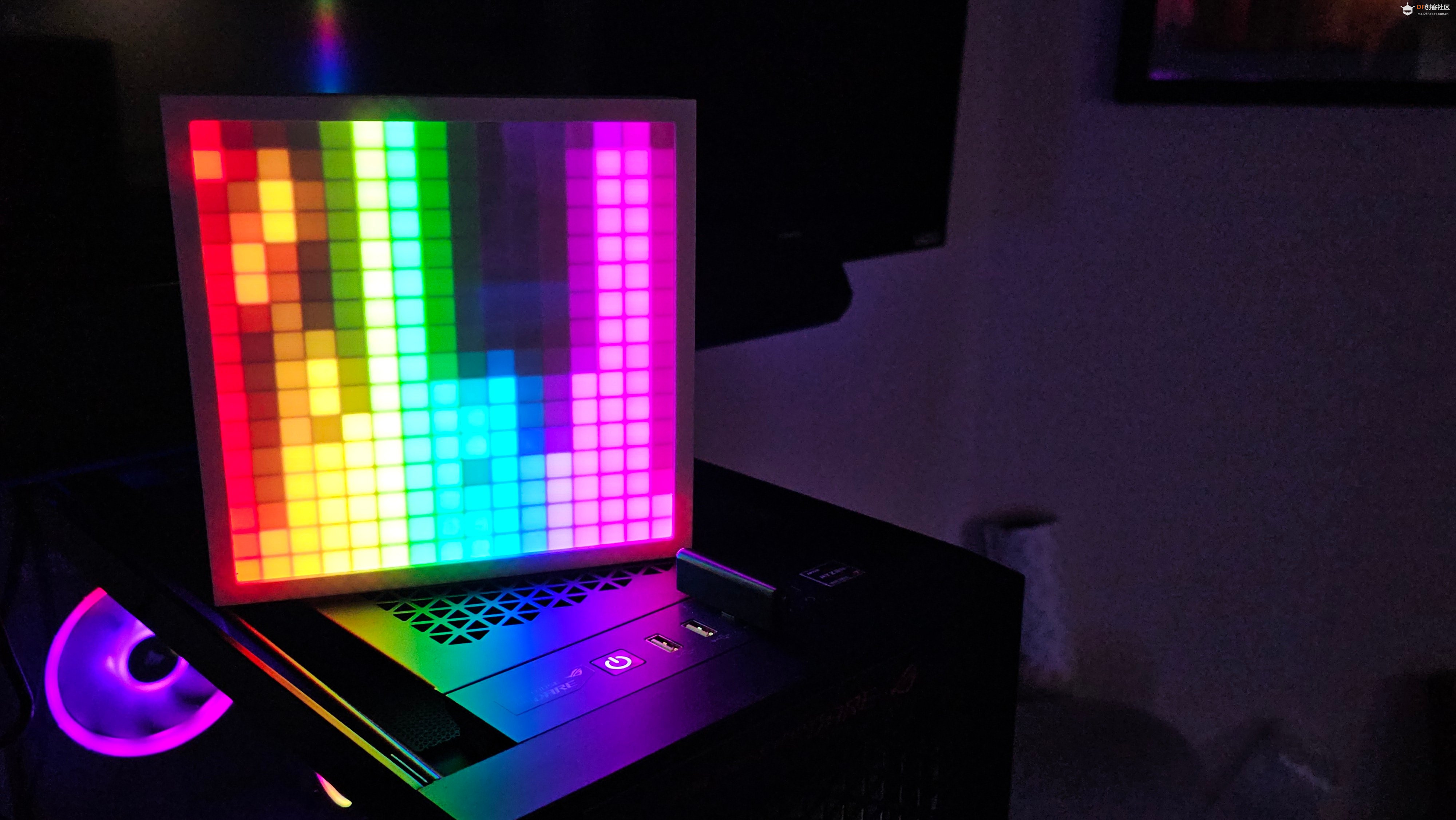 【Arduino 动手做】16x16 LED 矩阵设置带 WLED 和 ESP32图1