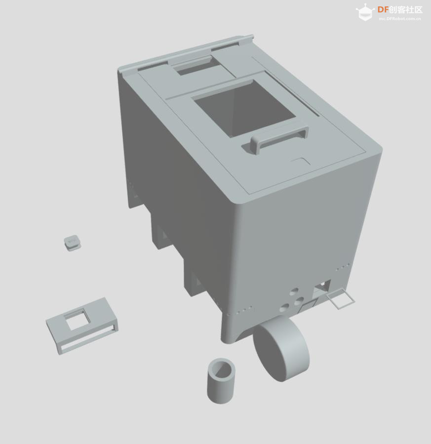 【Arduino 动手做】用于递送小包裹智能送货机器人图3