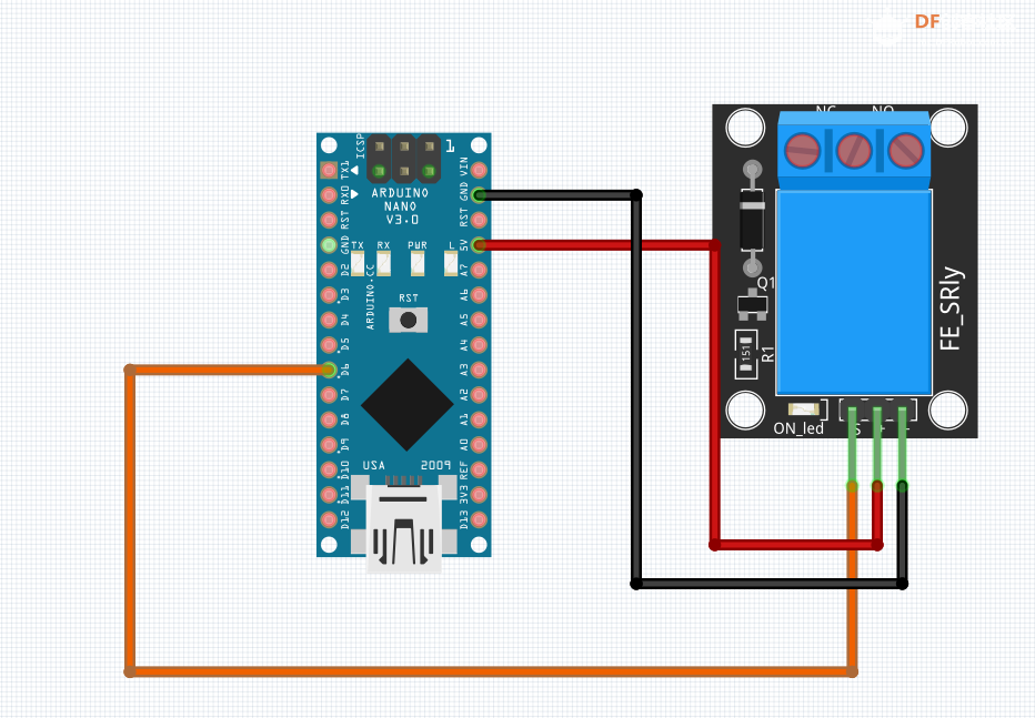【Arduino 动手做】用于递送小包裹智能送货机器人图19