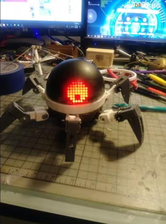 【Arduino 动手做】Anansi：一个很酷的蜘蛛状机器人图10