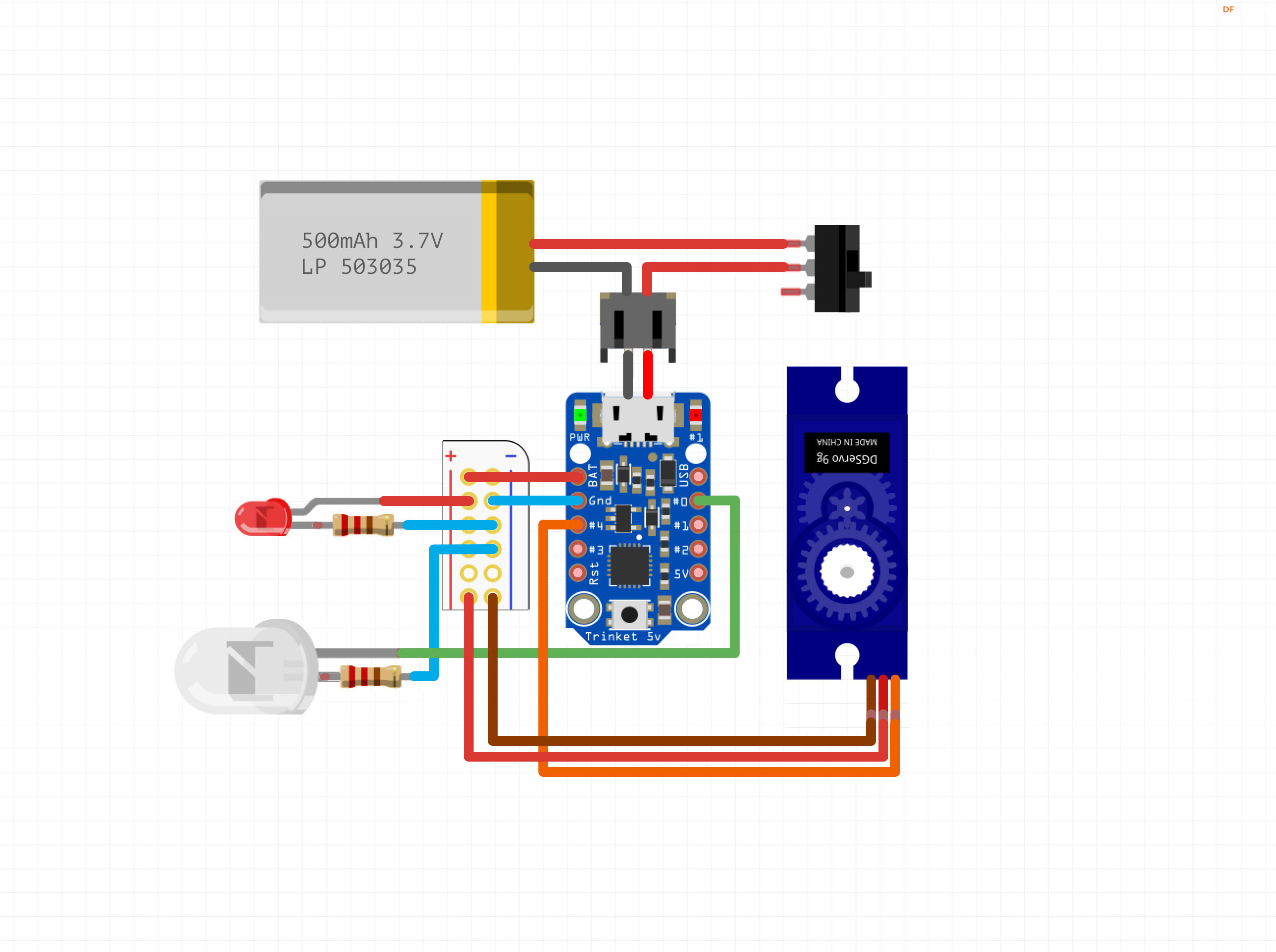 【Arduino 动手做】Anansi：一个很酷的蜘蛛状机器人图2