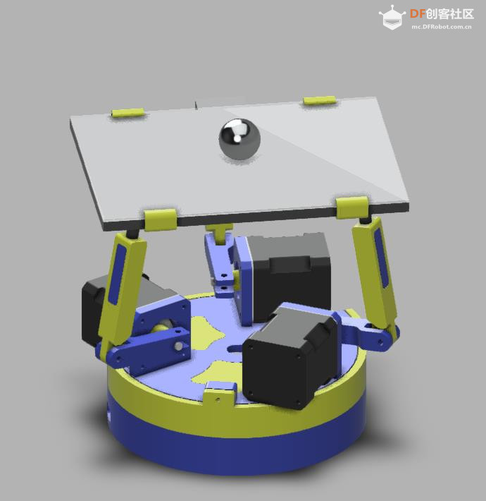 【Arduino 动手做】更安静、更容易构建的球平衡机器人图4