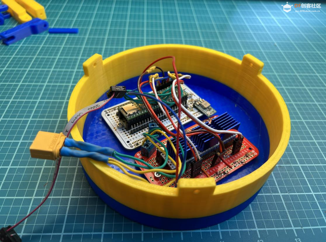 【Arduino 动手做】更安静、更容易构建的球平衡机器人图3
