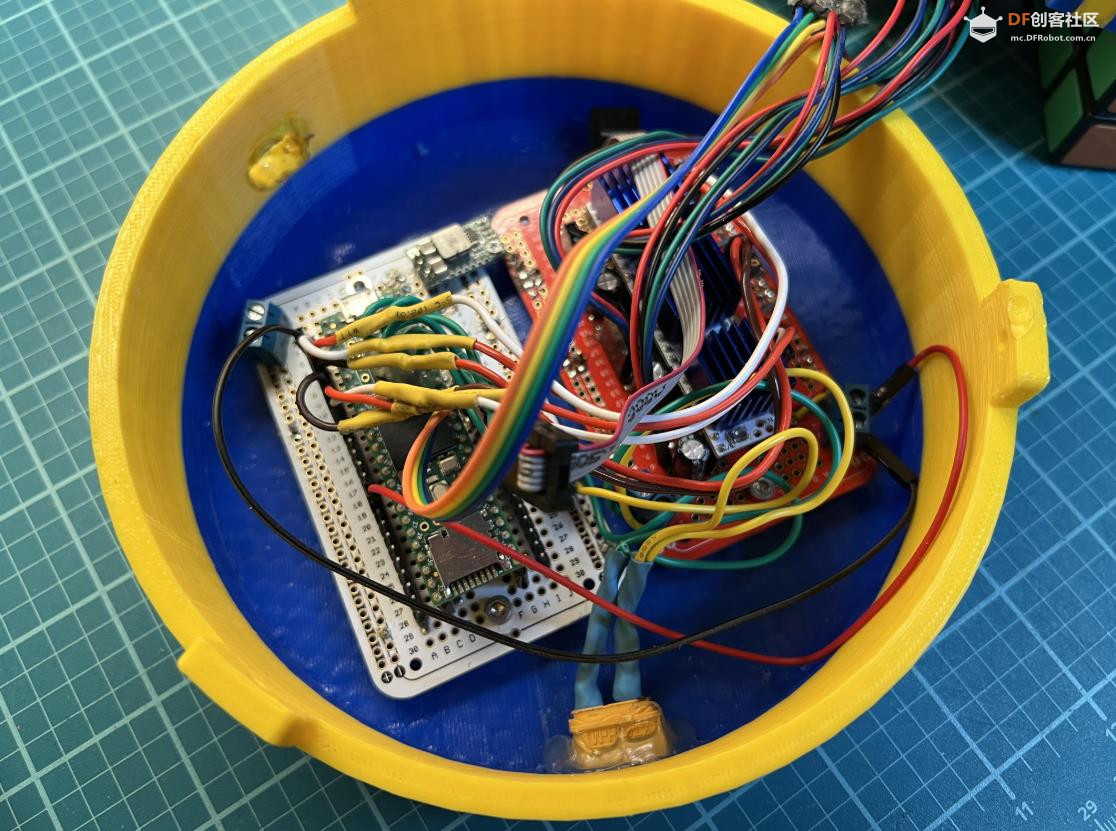 【Arduino 动手做】更安静、更容易构建的球平衡机器人图4