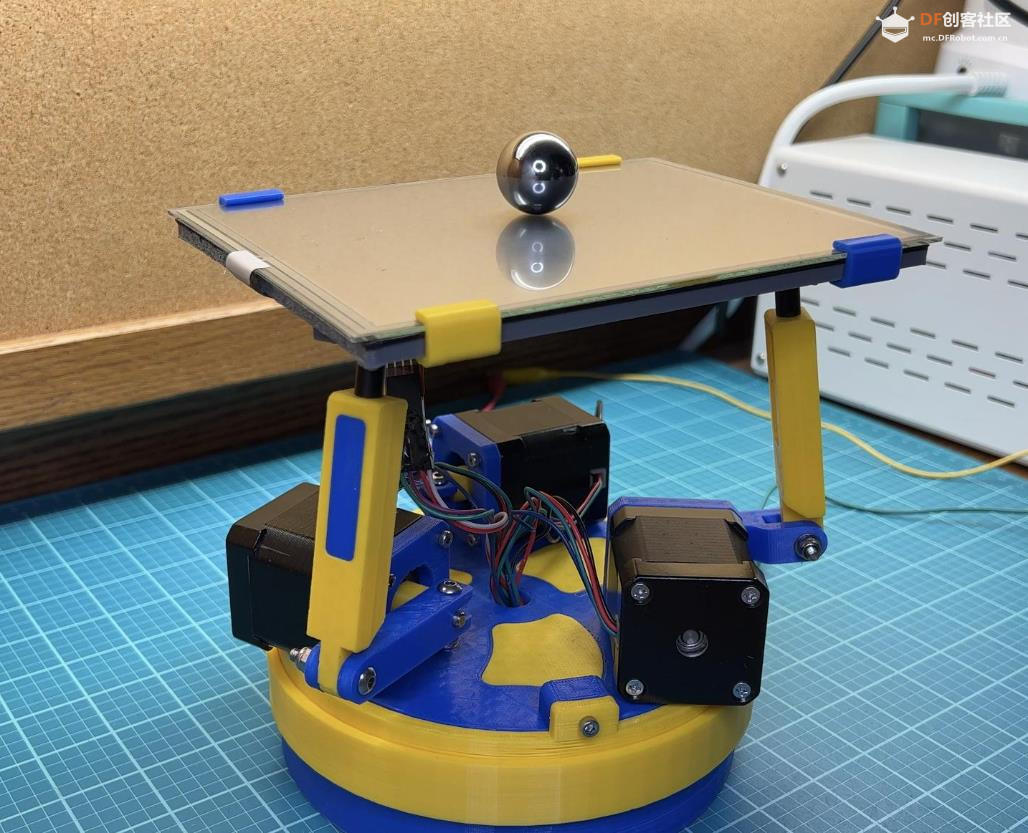 【Arduino 动手做】更安静、更容易构建的球平衡机器人图3