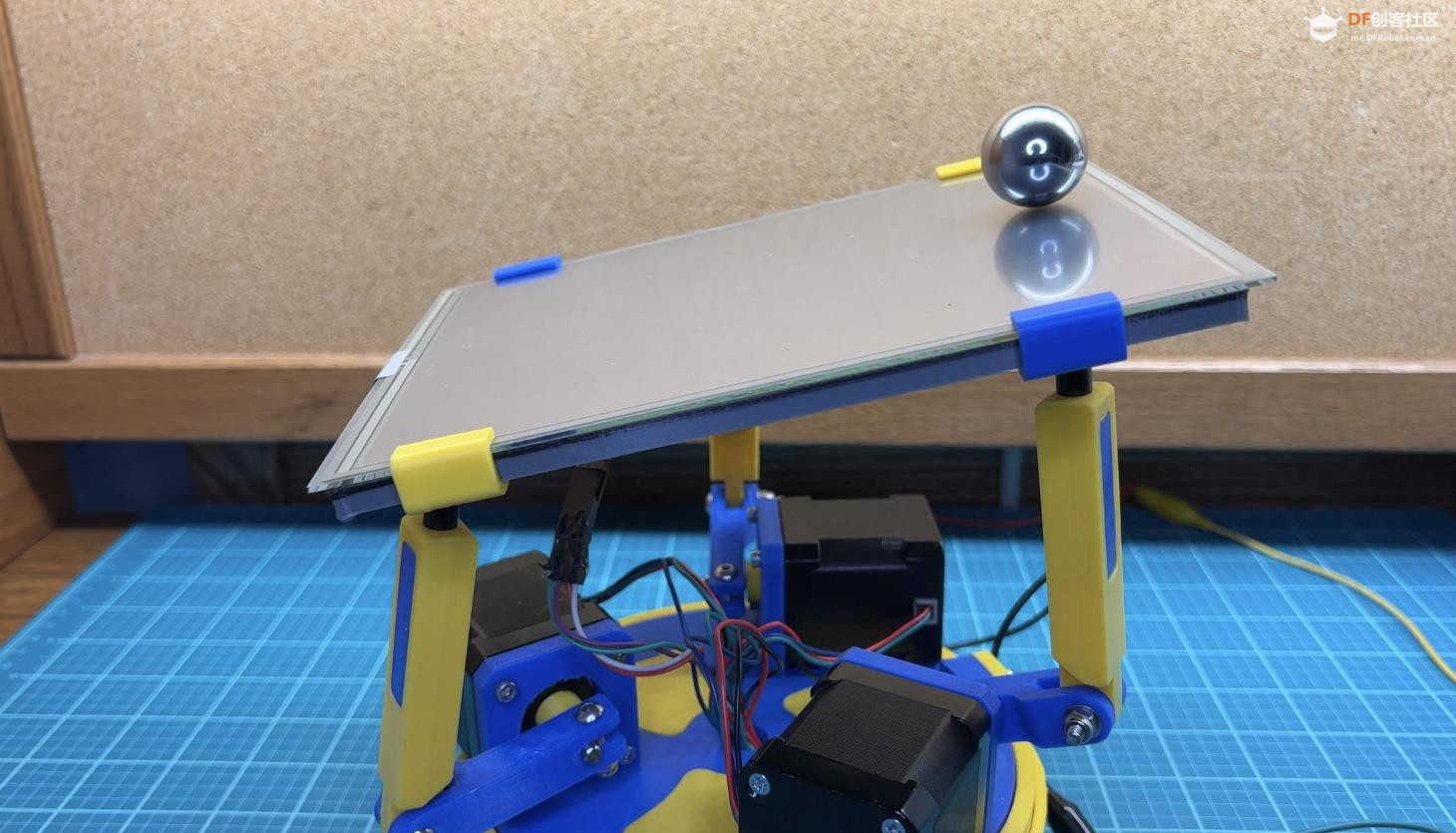 【Arduino 动手做】更安静、更容易构建的球平衡机器人图1