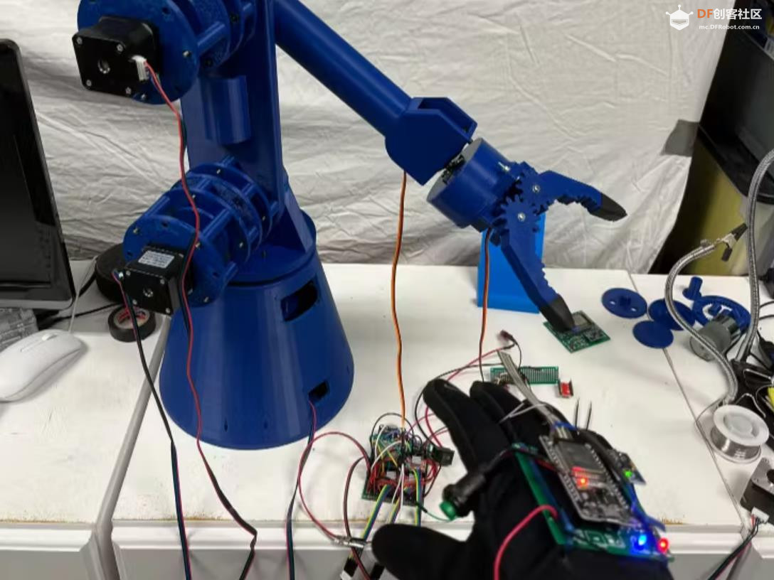 【Arduino 动手做】从头开始制作一个手势控制的机械臂图1