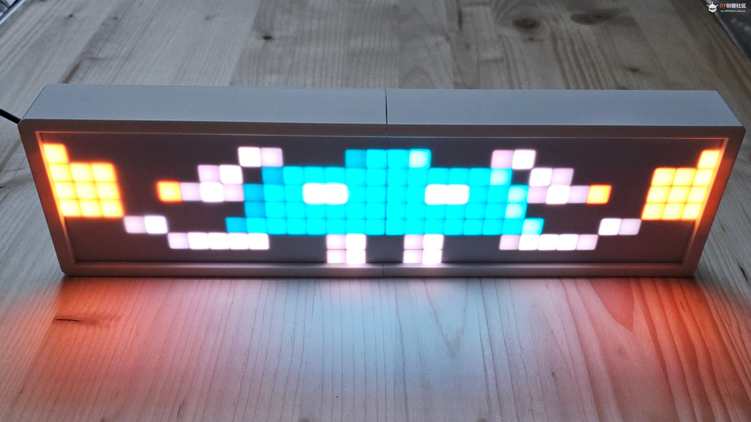 【Arduino 动手做】3D 打印 8x32 LED 矩阵扩散器图7