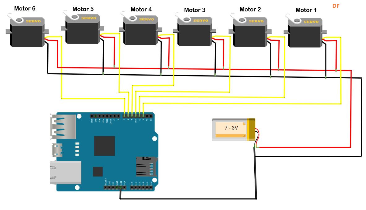 【Arduino 动手做】Arduino - 通过 Web 控制 Arm 机器人图12