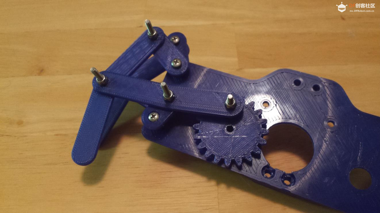 【Arduino 动手做】Klann Linkage：3D 打印步行机器人图5