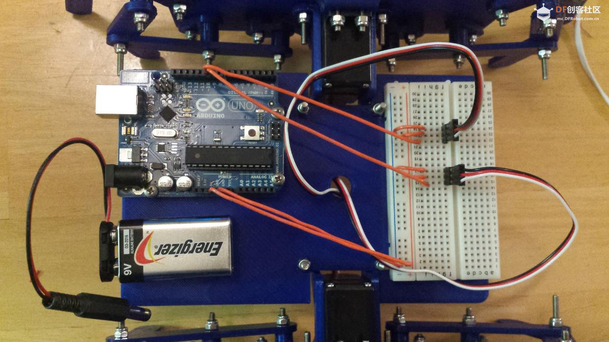 【Arduino 动手做】Klann Linkage：3D 打印步行机器人图13
