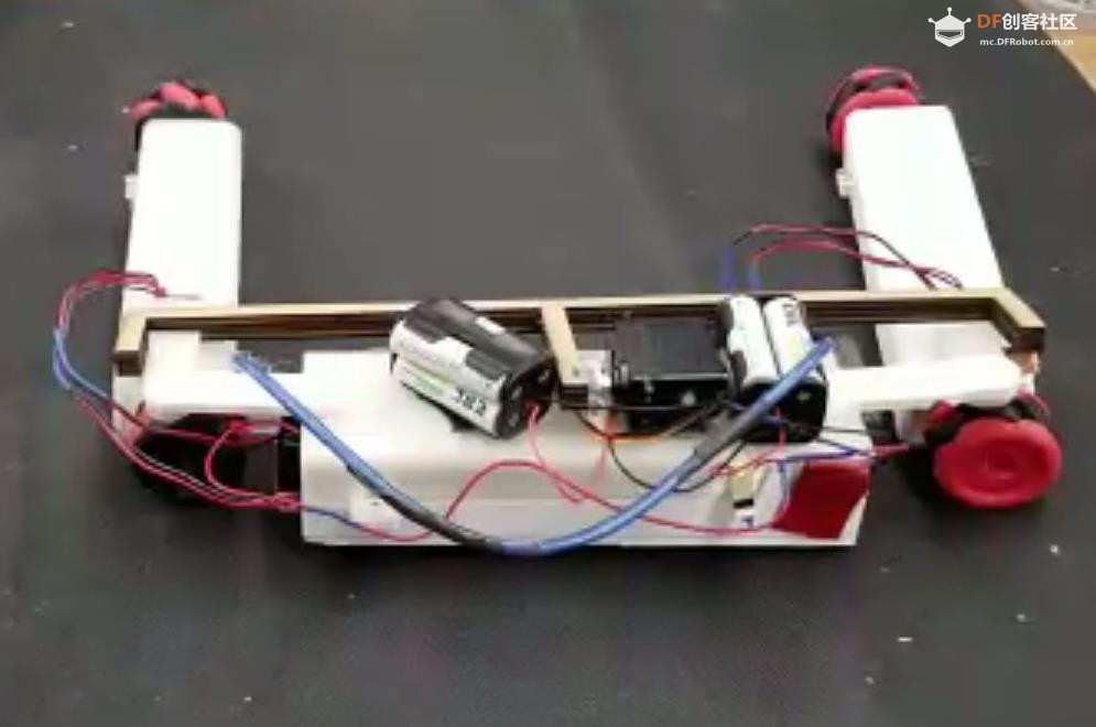 【Arduino 动手做】采用麦克纳姆轮的变形机器人图5