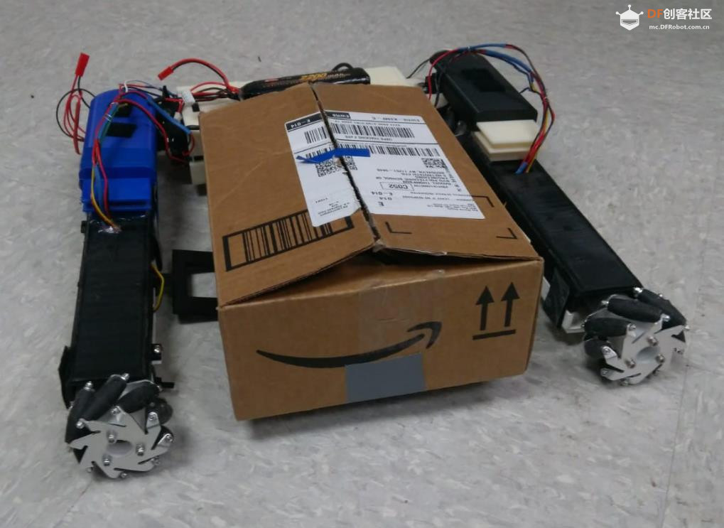 【Arduino 动手做】采用麦克纳姆轮的变形机器人图3