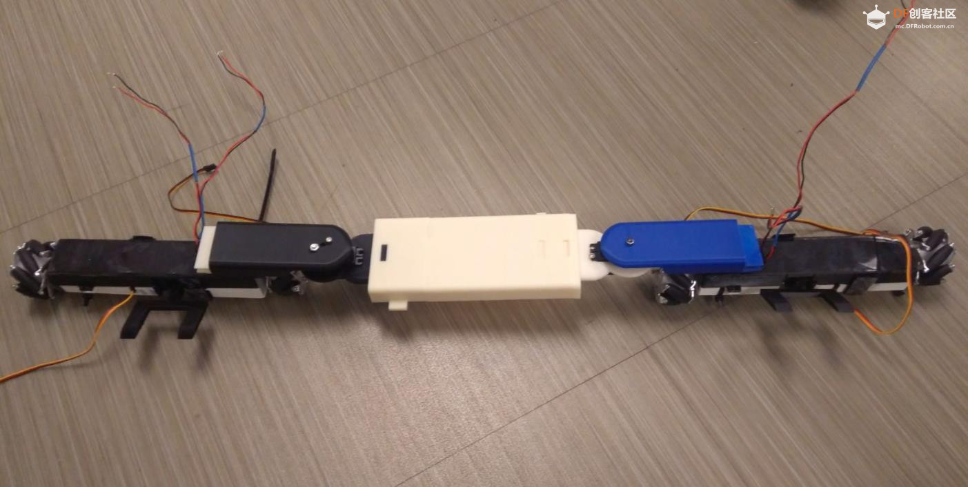 【Arduino 动手做】采用麦克纳姆轮的变形机器人图8