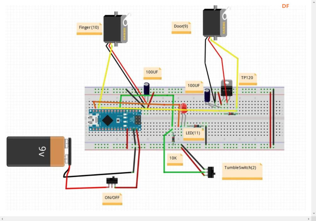 【Arduino 动手做】Arduino 无用且无聊的盒子2图6