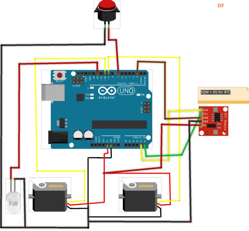 【Arduino 动手做】我使用 Arduino UNO 创建了一个绘图时钟图6