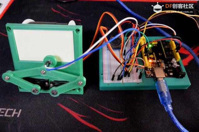 【Arduino 动手做】我使用 Arduino UNO 创建了一个绘图时钟图4