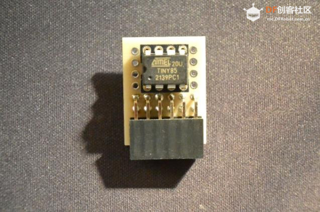 【Arduino 动手做】一个在 ATTiny85 上运行的复古游戏机图5