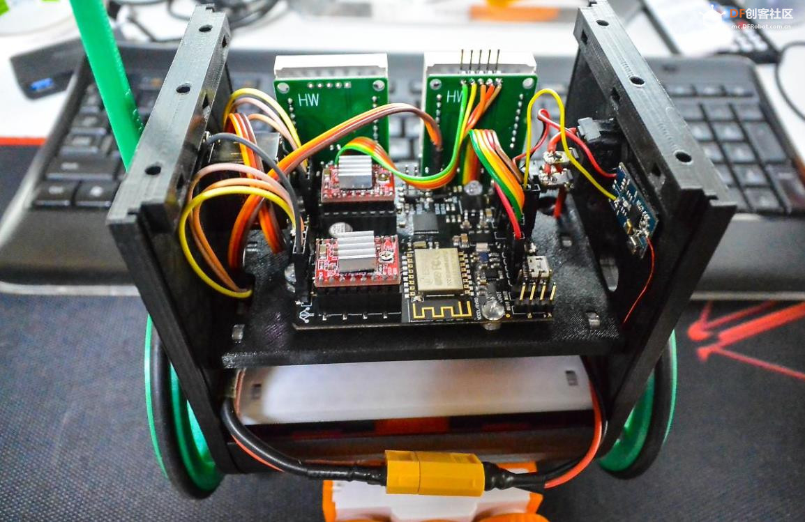 【Arduino 动手做】我在 B-Robot RC 上添加了点阵 LED 眼睛图5