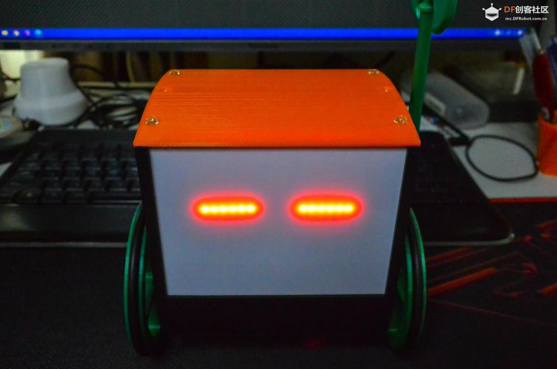 【Arduino 动手做】我在 B-Robot RC 上添加了点阵 LED 眼睛图1