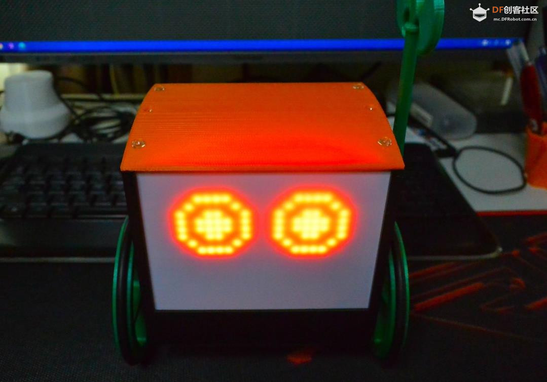【Arduino 动手做】我在 B-Robot RC 上添加了点阵 LED 眼睛图2