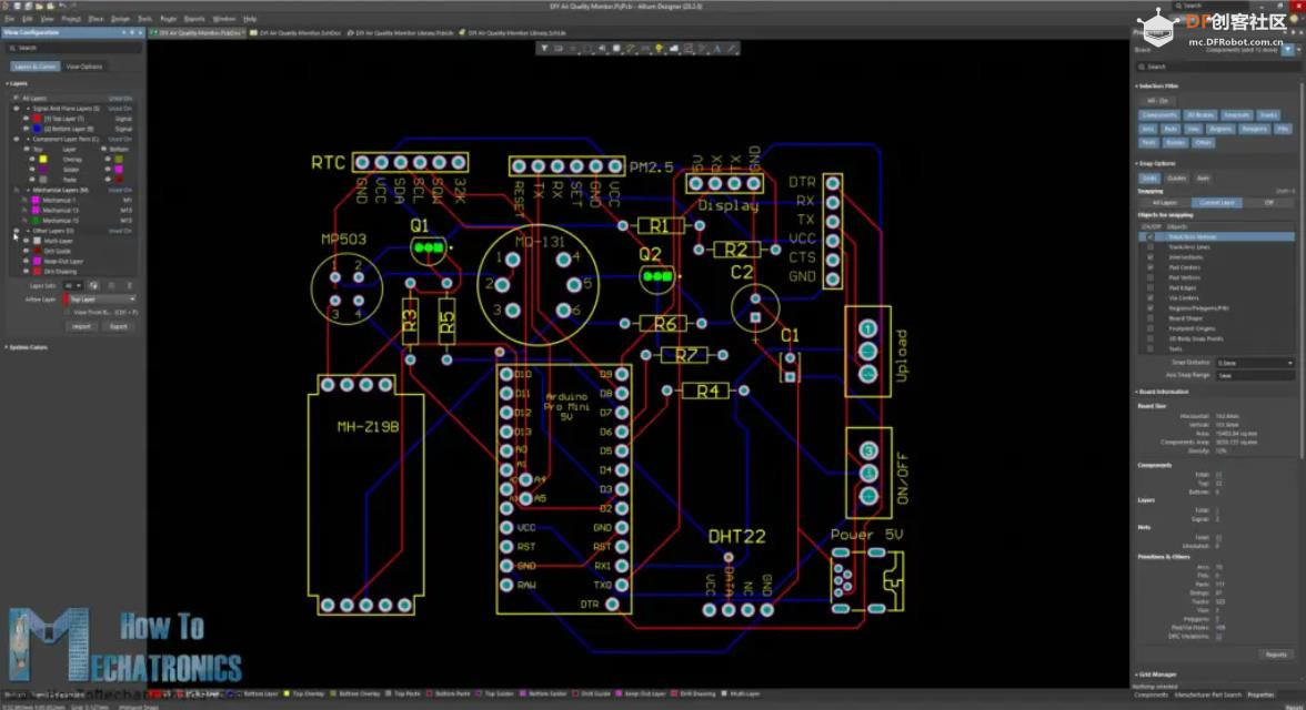 【Arduino 动手做】PM2.5、CO2、VOC、臭氧、温度和湿度仪表图12