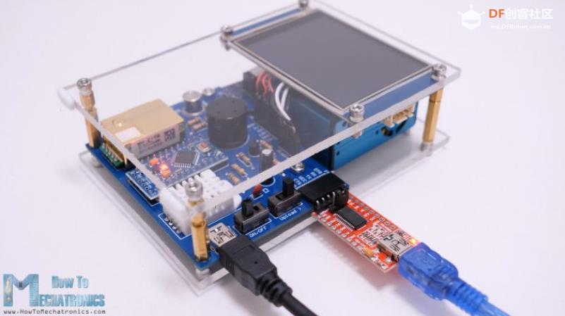 【Arduino 动手做】PM2.5、CO2、VOC、臭氧、温度和湿度仪表图2