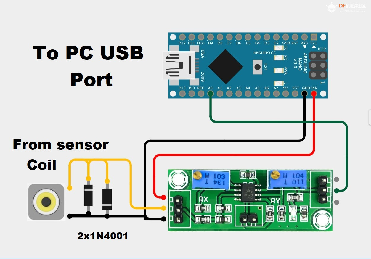 【Arduino 动手做】DIY 极其灵敏且便宜的 Arduino 地震仪图5