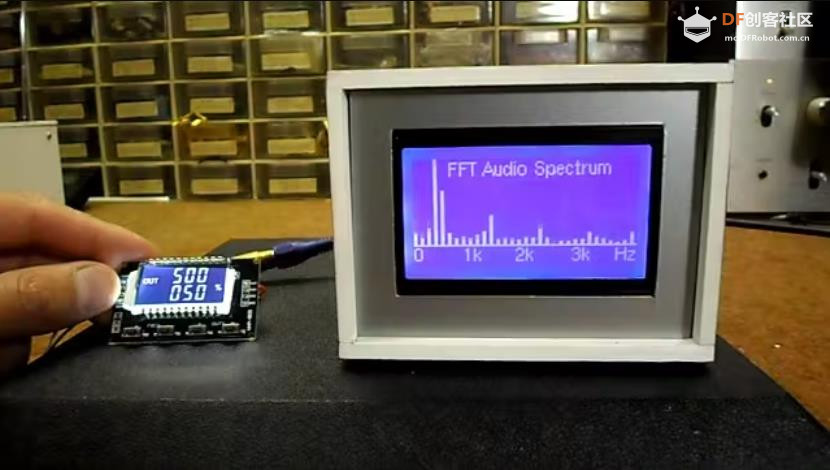 【Arduino 动手做】DIY 傅里叶 FFT 音频频谱分析仪图3