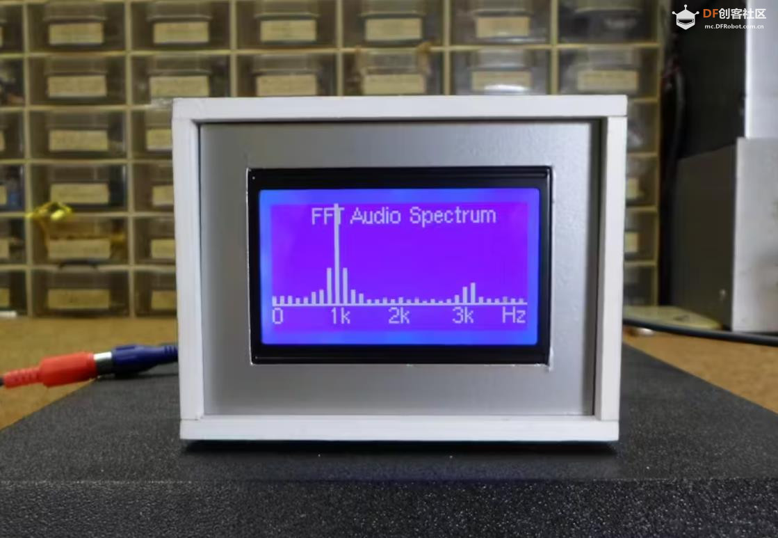 【Arduino 动手做】DIY 傅里叶 FFT 音频频谱分析仪图1
