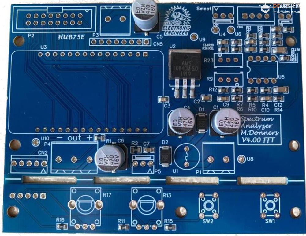 【Arduino 动手做】FFT 频谱分析仪 8-64 通道 ESP32 DIY图5