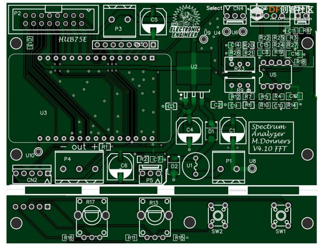 【Arduino 动手做】FFT 频谱分析仪 8-64 通道 ESP32 DIY图4
