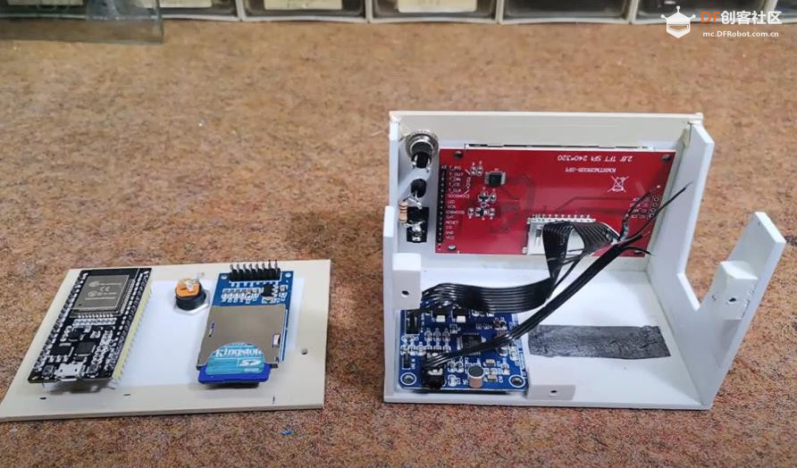 【Arduino 动手做】ESP32 网络收音机、MP3 播放器和闹钟图4