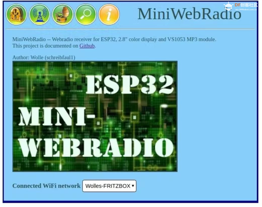 【Arduino 动手做】ESP32 网络收音机、MP3 播放器和闹钟图9
