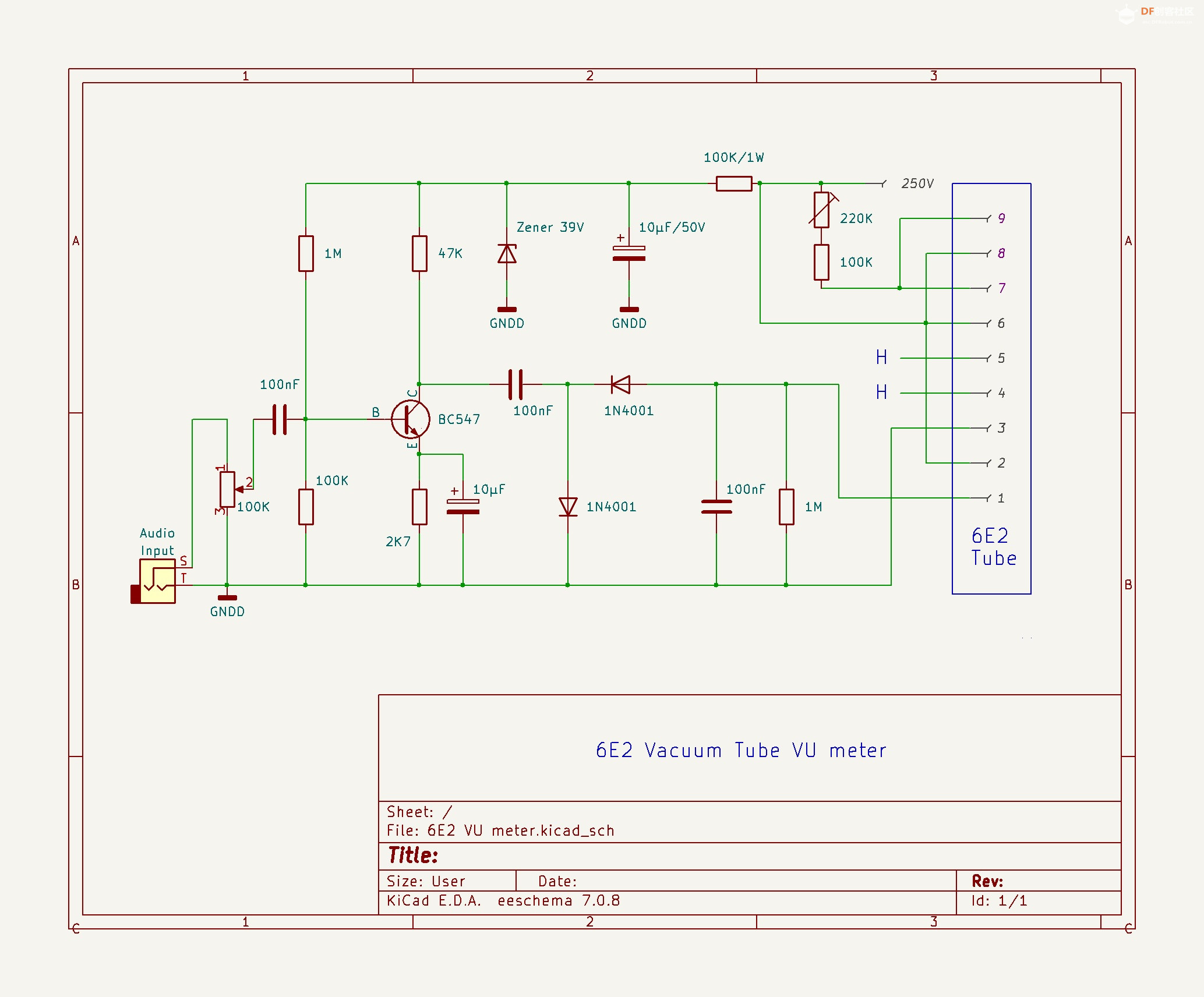 【Arduino 动手做】如何制作 EM84 （6E2） 真空管立体 VU 表图8
