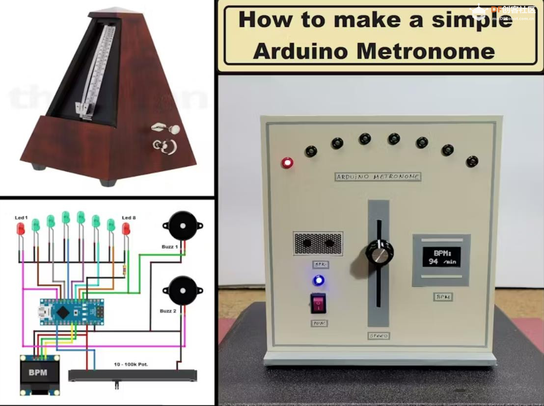 【Arduino 动手做】DIY 简单的 Arduino 节拍器图1