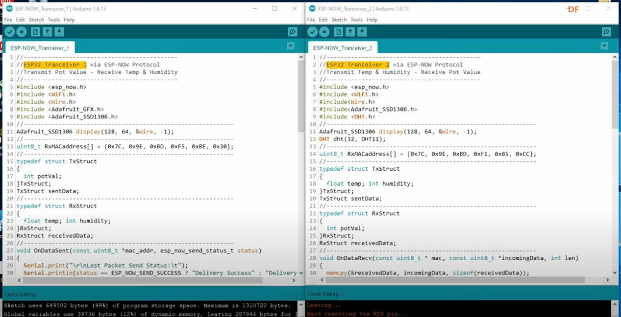 【Arduino 动手做】通过 ESP-NOW 实现 ESP32 到 ESP32 双工通信图3