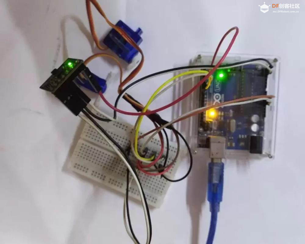 【Arduino 动手做】使用 Arduino 和 MPU 6050 的云台支架图5