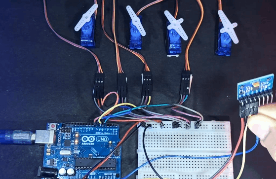 【Arduino 动手做】Arduino MPU6050传感器控制伺服电机图2