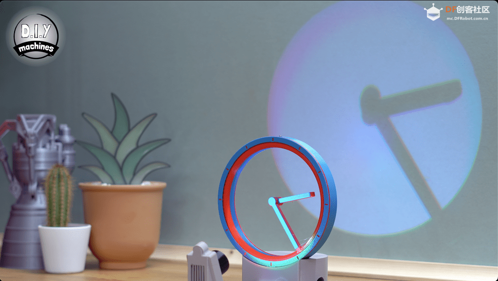 制作一个3D打印的空心影子时钟图2
