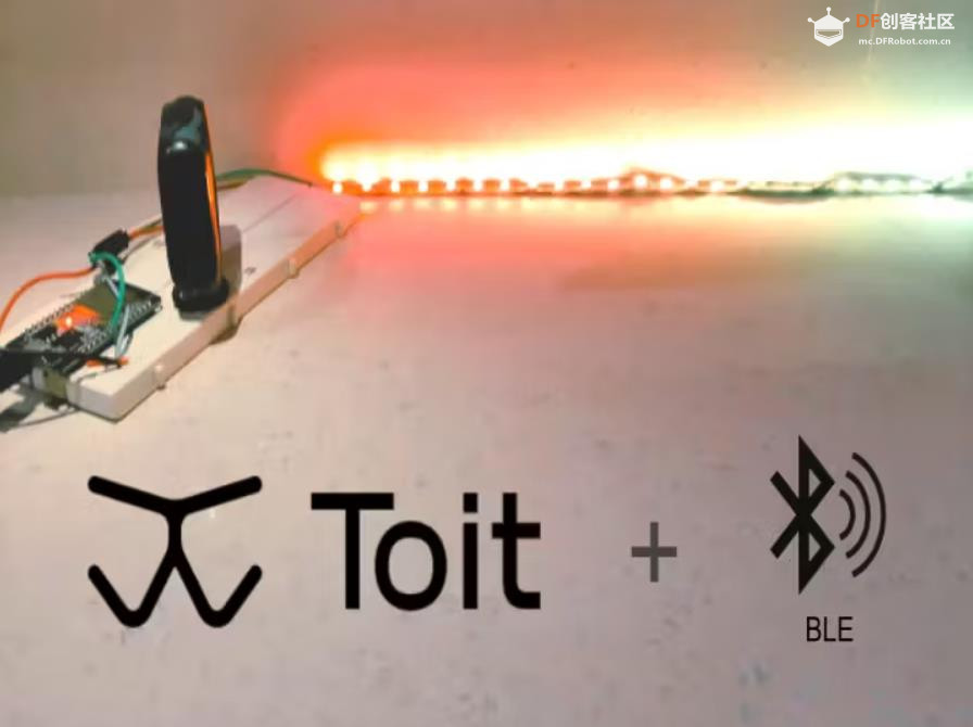 【Arduino 动手做】ESP32 和 Toit 的带 BLE 设备的 LED 灯条图1
