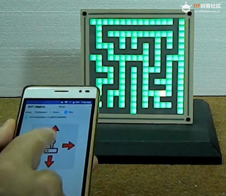 【Arduino 动手做】如何用智能手机控制 16x16 WS2812 Led 矩阵图11