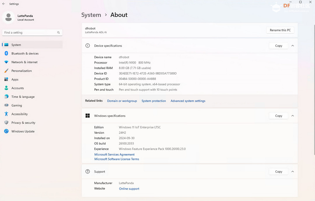 【LattePanda Mu 开发套件】介绍、系统更新、LabVIEW安装图9