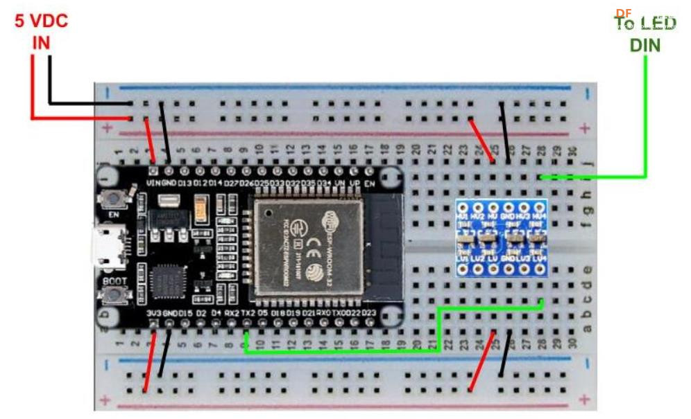 【Arduino 动手做】WLED：模拟麦克风与数字麦克风的比较图6